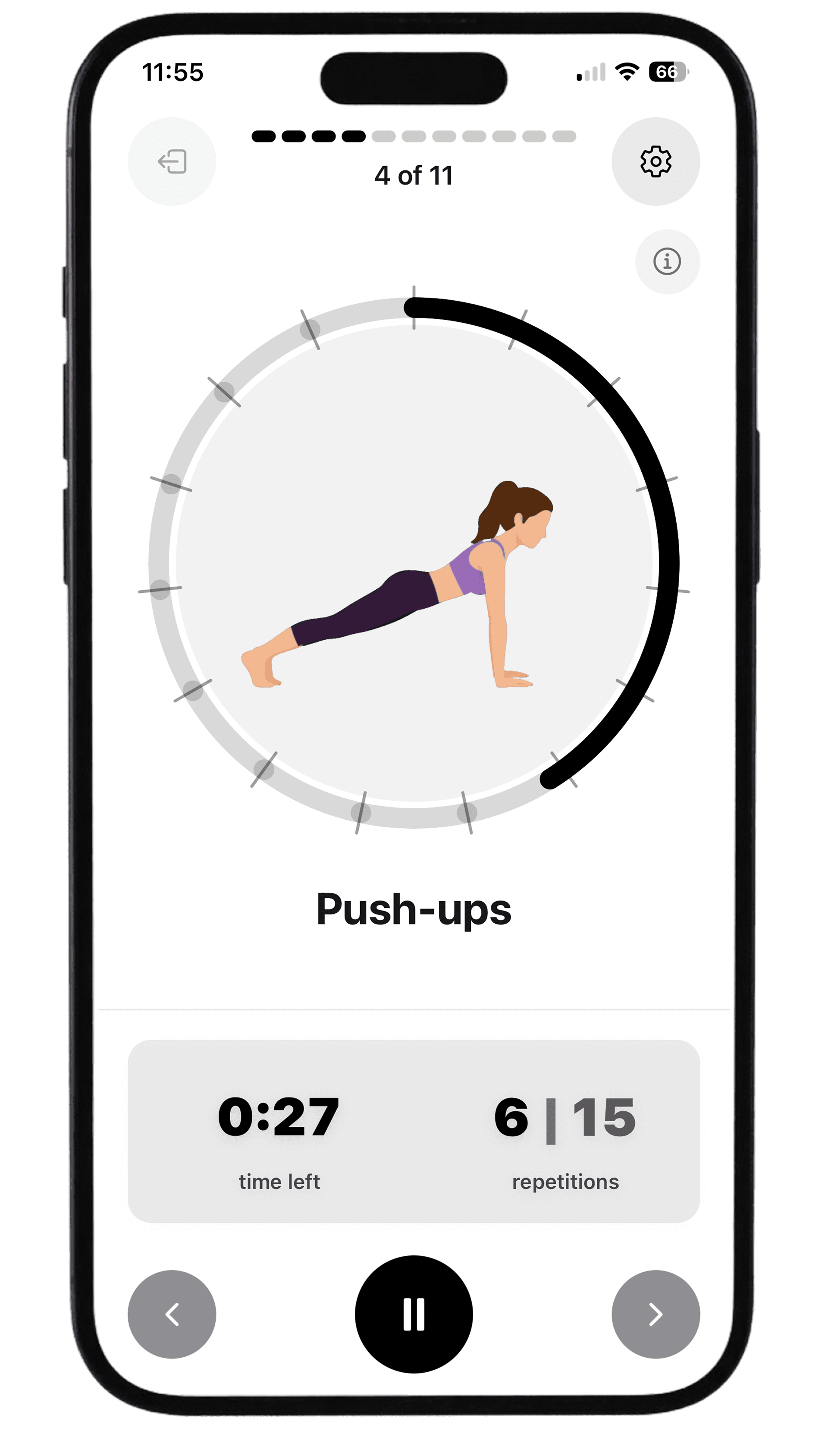 People stretching and exercising