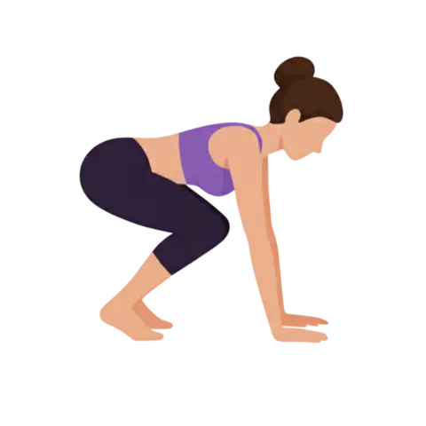 Illustration of burpees
