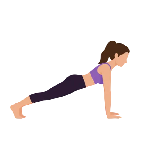 Illustration of a plank