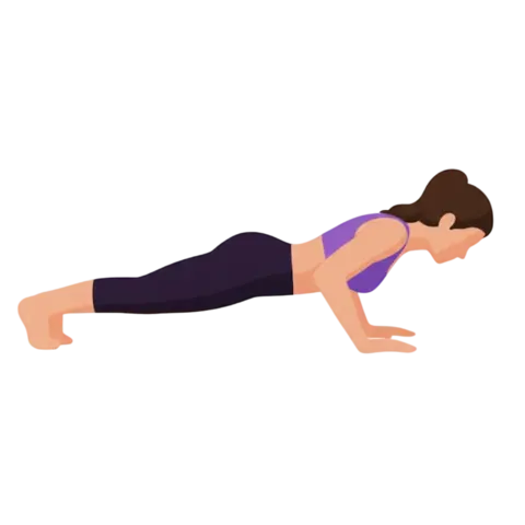 Illustration of a push-up